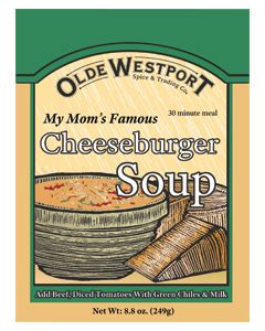 My Mom's Favorite Cheeseburger Soup 