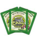 3 Pack - Three Rivers Chili Verde Spice Blend Packet 2.7oz with Cookbook