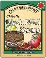 Westport Spice Chipotle Black Bean Soup Mix 30 Minute Meal Label